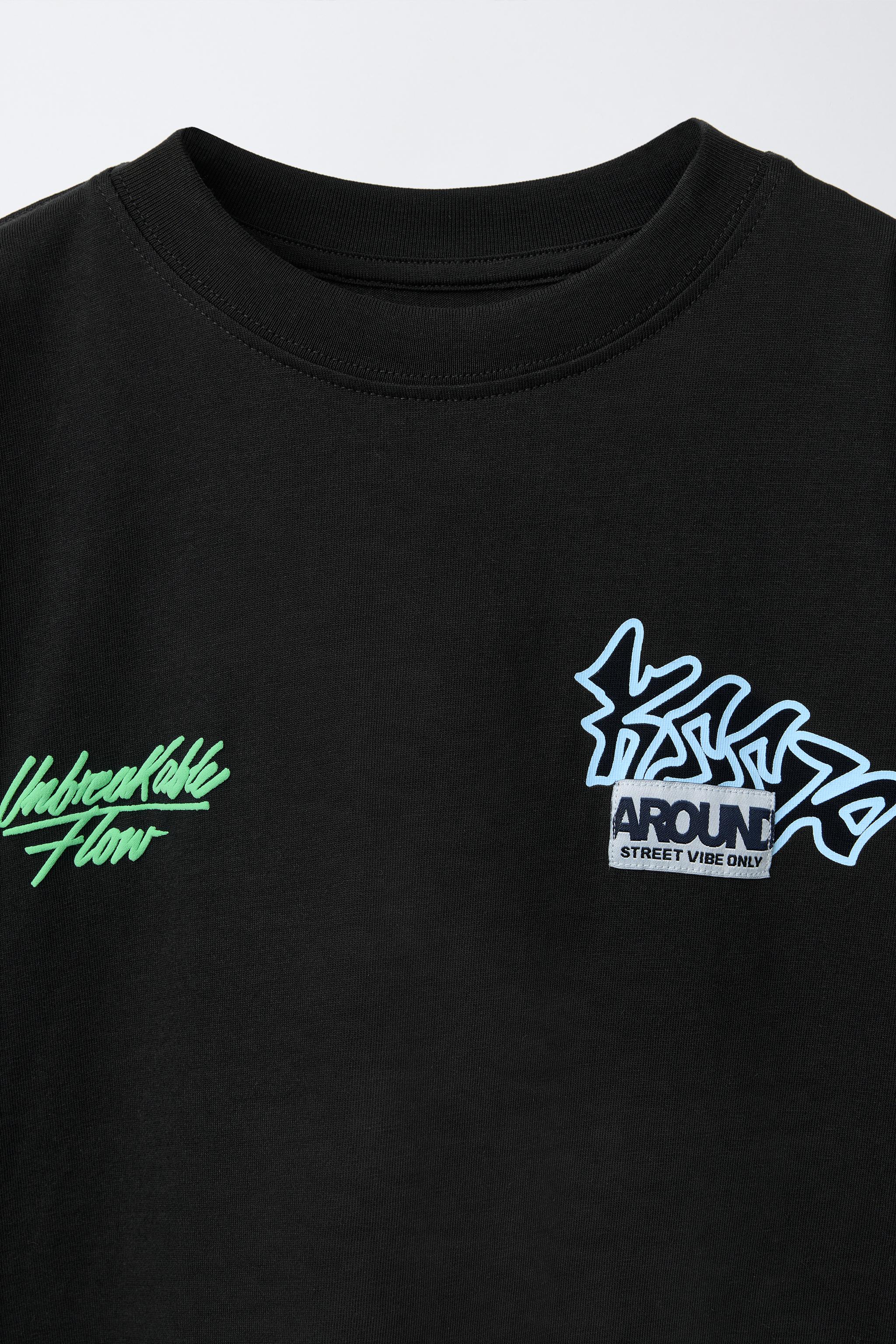 SPRAY PRINT T-SHIRT